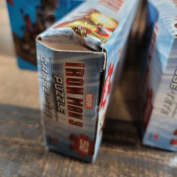 Marvel Iron Man 3 Puzzles set of two and a marvel guardians Puzzle - Picture 11 of 11